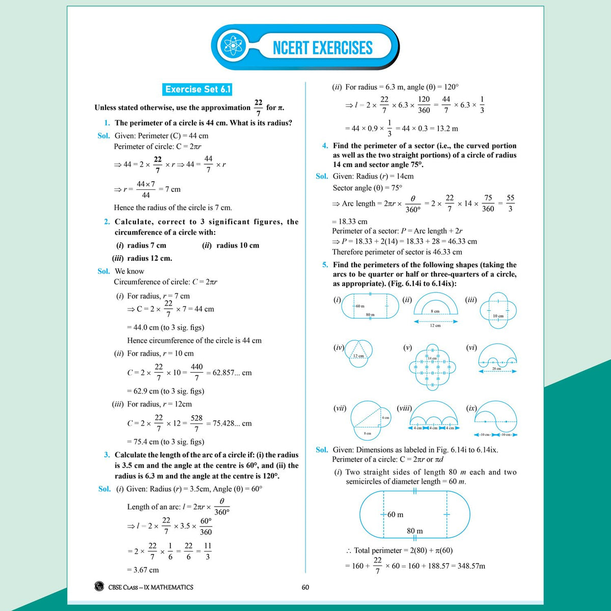 PW New NCERT Class 9 Maths Ganita Manjari Part 1 Textbook Solutions with Mind Maps 2026-27 | Revision Book, Solved NCERT Intext Solutions and End Exercises