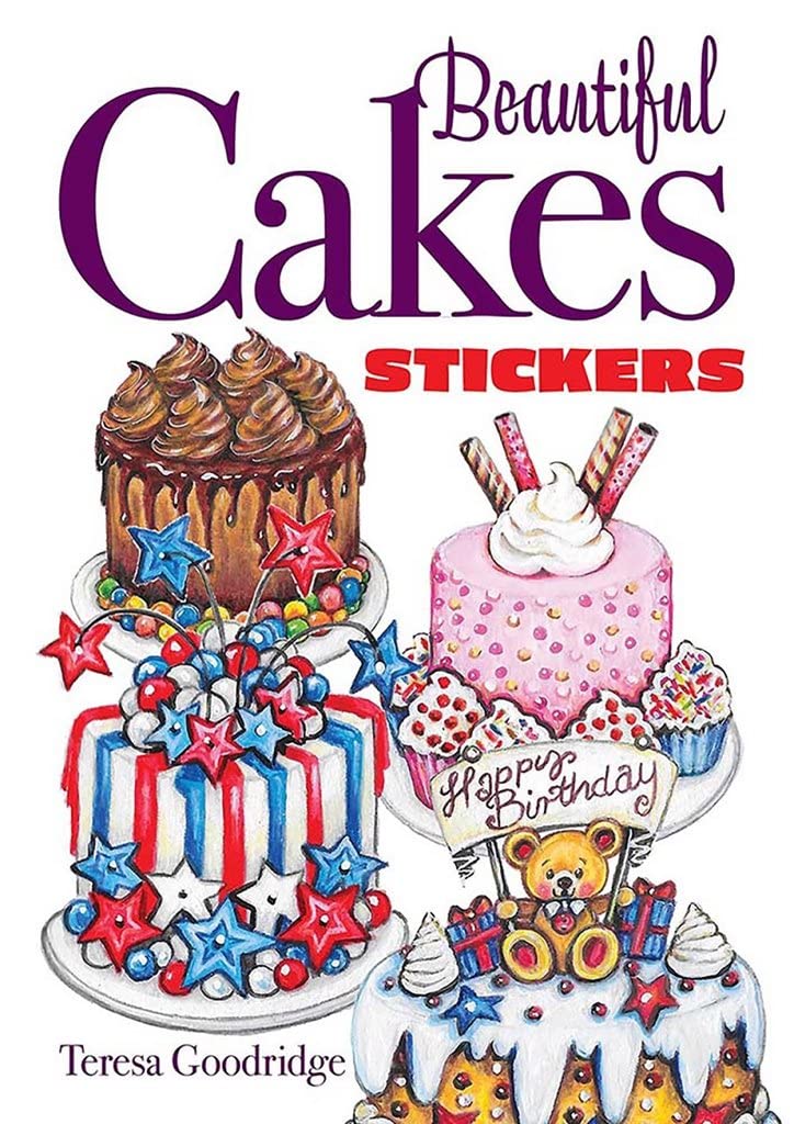 BEAUTIFUL CAKES STICKERS book cover