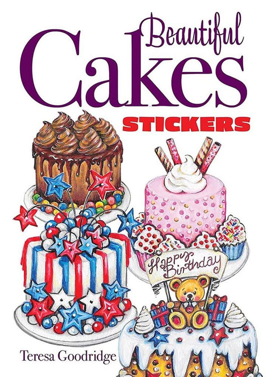 BEAUTIFUL CAKES STICKERS book cover