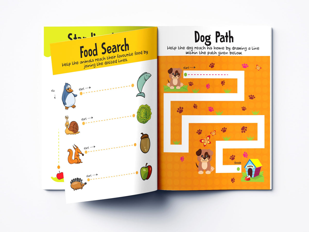 My Big Book of Patterns & Pencil Control: Interactive Activity Book to Practice Patterns, Numbers 1–20 & Alphabet | Ages 3–6 | Fun Early Learning Workbook