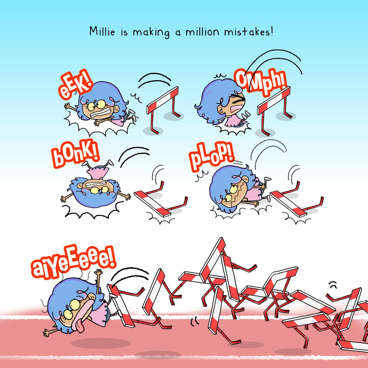 The Girl Who Makes A Million Mistakes