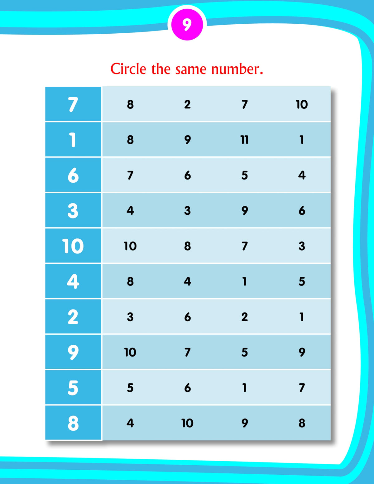Kids 1st Activity Book – Math’s For Ages 3–4 | Fun Tracing, Counting, and Number Activities | Early Math Learning with Colorful Pictures.
