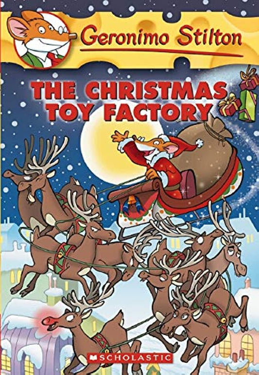 The Christmas Toy Factory: 27 (Geronimo Stilton) by Geronimo Stilton (Author) book cover