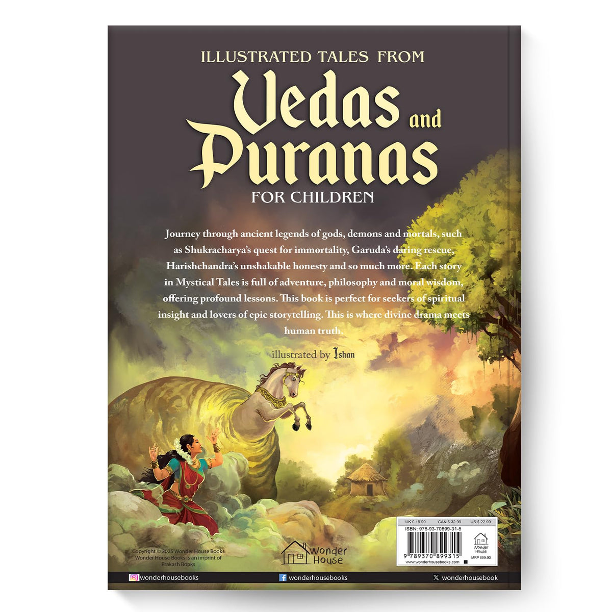 Illustrated Tales from Vedas and Puranas for Children