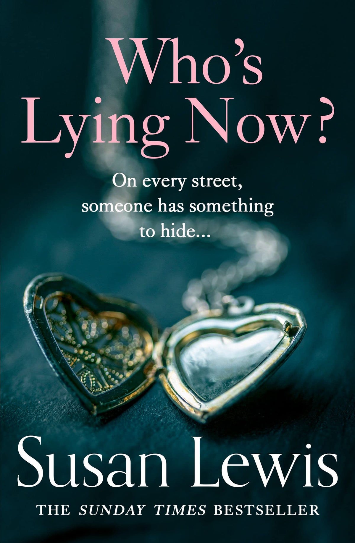 WHO’S LYING NOW? book cover