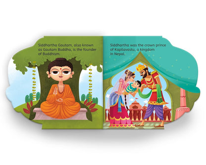 My First Shaped Board Book: Illustrated Buddha Hindu Mythology Picture Book for Kids Age 2+ (Indian Gods and Goddesses)