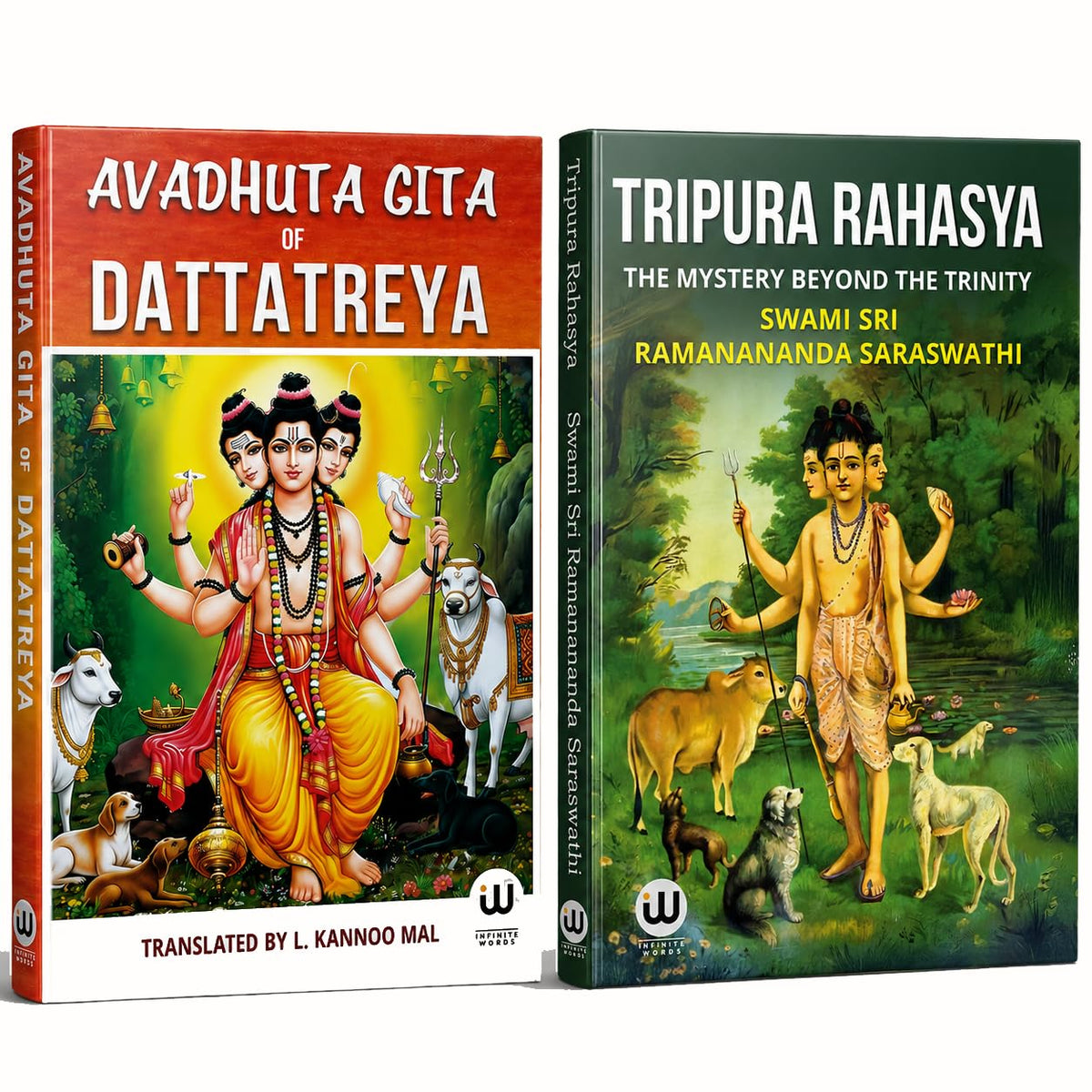 Avadhuta Gita | Tripura Rahasya Combo Set of 2 Dattatreya Book in English Avadhut Geeta Avadhoot Rahasyam Gurudev Datta Books Datt Shree Guru Charitra Awadhoot Shri Gurucharitra Mahatmya Puran Lord