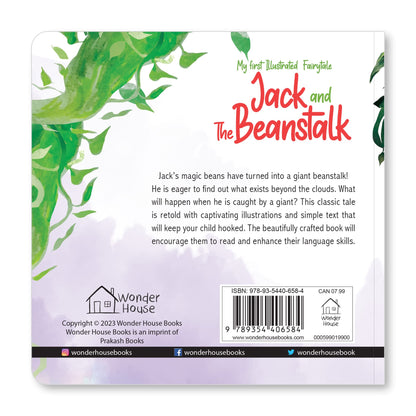 My first Illustrated Fairytale Board Book - Jack and the Beanstalk Board Book
