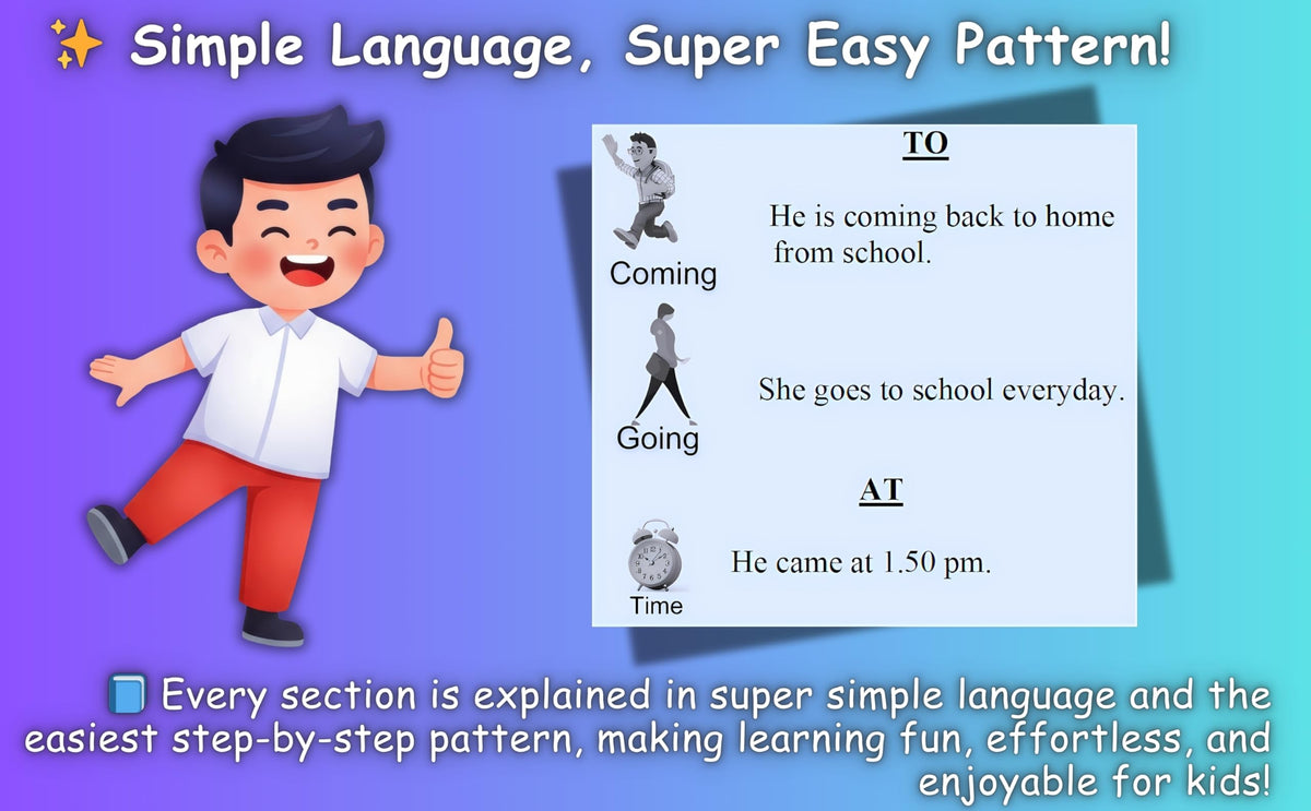 English Grammar for Primary School (CBSE, ICSE & State Boards)