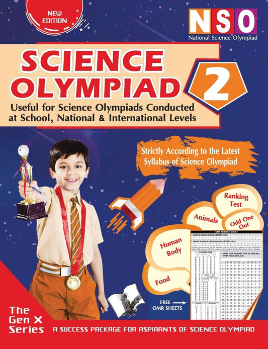 National Science Olympiad - Class 2(With OMR Sheets) by SHIKHA GUPTA (Author) book cover