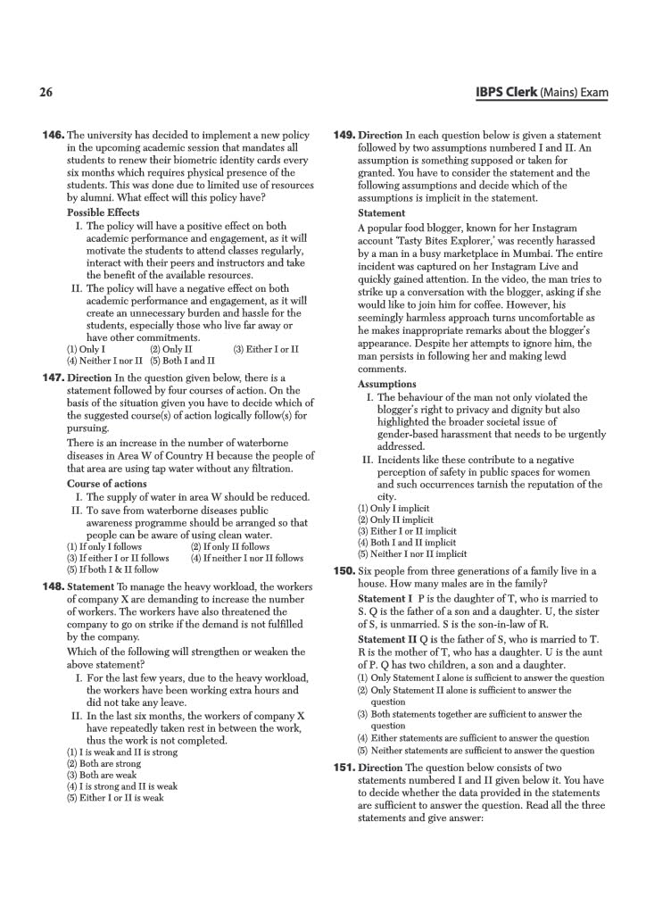 Arihant IBPS Clerk Exam 2026 | 20 Solved Papers for Prelims & Mains | Based on Latest Exam Pattern | Smart Strategy & Alternate Methods | Chapterwise Questions with Difficulty Levels