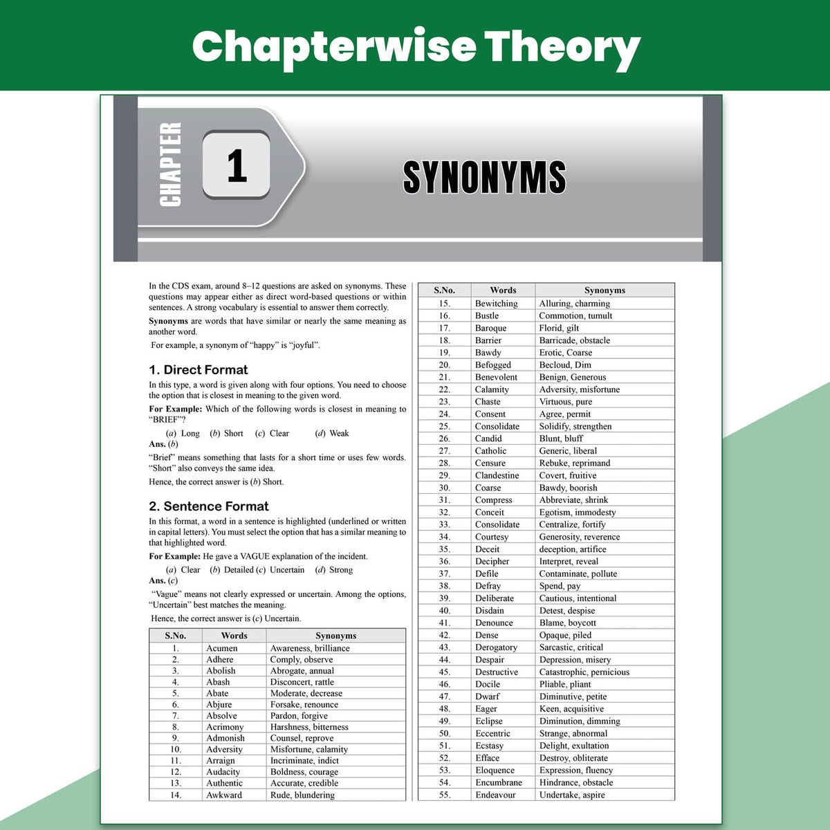 PW Viraat CDS OTA Book 2026 English | PYQ (2026-21) | Latest 2026 Solved Paper | Chapterwise Theory, Solved Examples, Practice Exercises & Past Year Questions