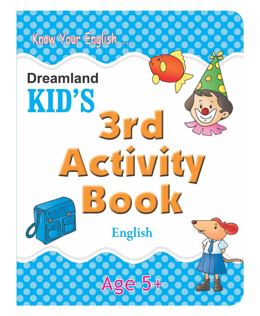 3rd Activity Book - English book cover