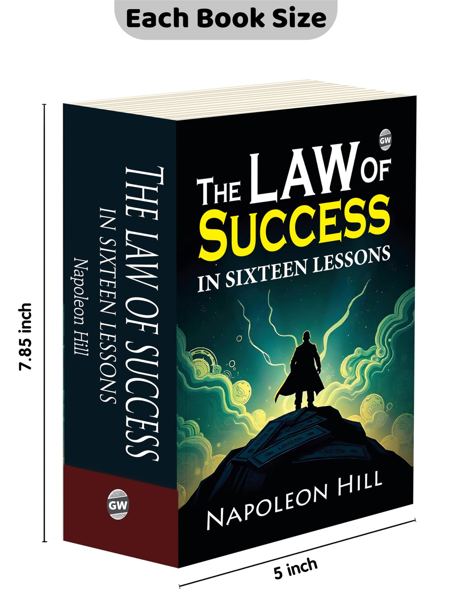 The Law of Success in Sixteen Lessons (Paperback) :- Self-help success guide, motivational development, business growth reading, leadership improvement, personal achievement classic