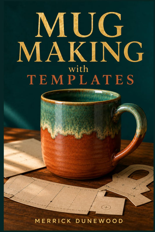 Mug Making with Templates: A Step-by-Step Beginner's Guide to Slab Building, Handles, and Finishing Techniques for Making Your Own Mugs - No Wheel Needed