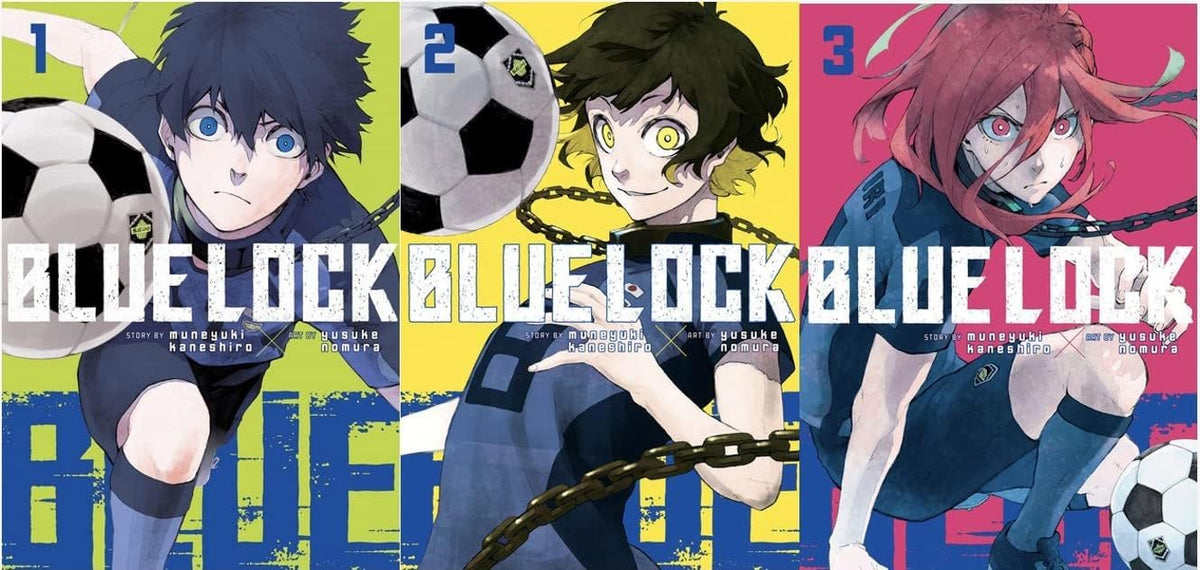 Blue Lock Manga, Volumes 1-3
