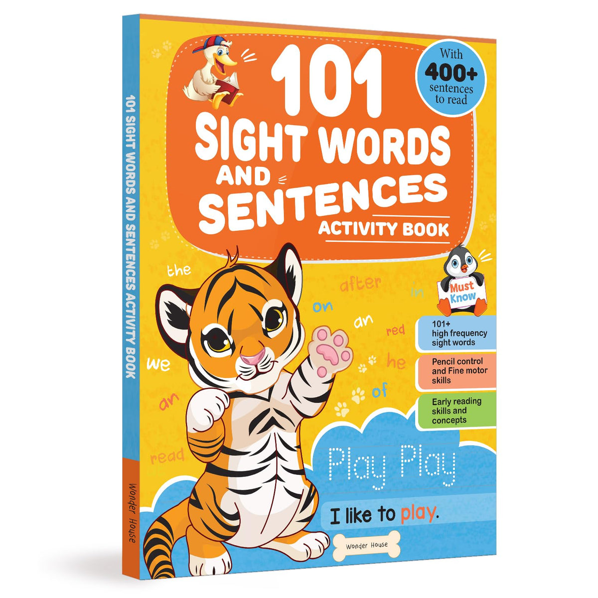 101 Sight Words and Sentences: Activity Book for Children | 400+ Sentences to Read and Practice | Ages 4–7 | Build Early Reading Fluency with Fun Exercises