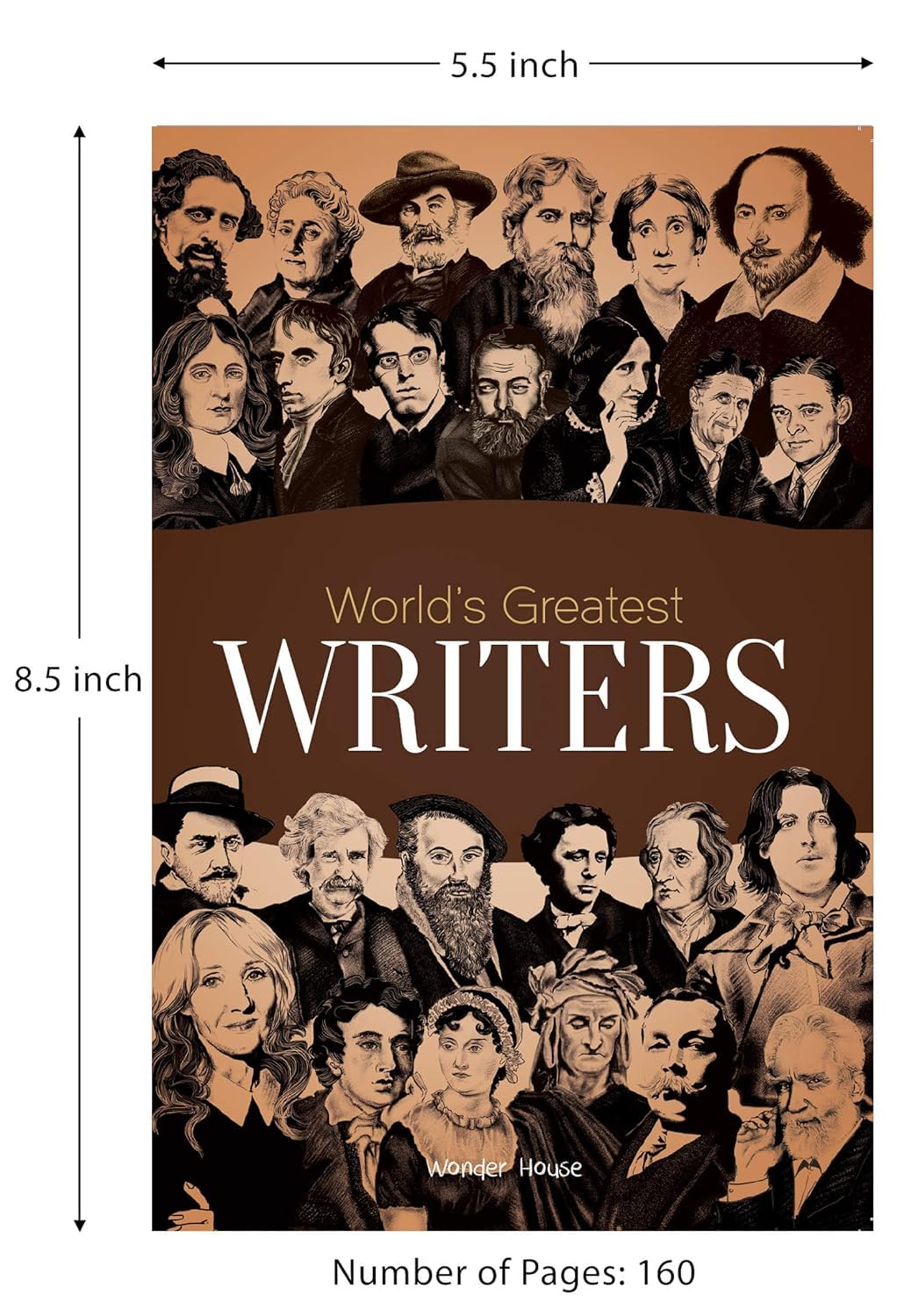 World's Greatest Writers : Biographies of Inspirational Personalities For Kids