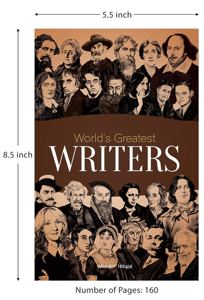 World's Greatest Writers : Biographies of Inspirational Personalities For Kids