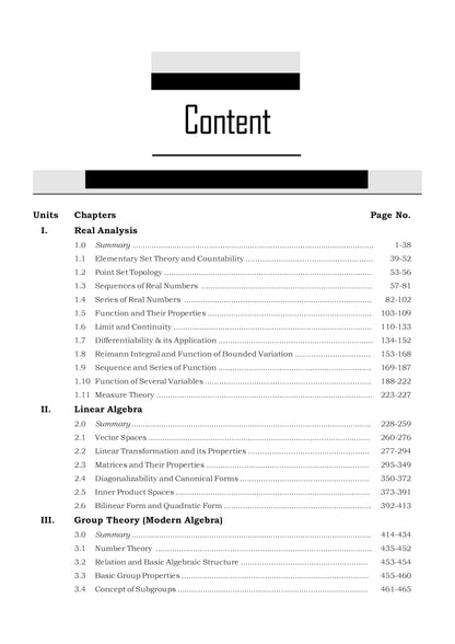 CSIR-NET/JRF Mathematics Previous Years Solved Papers Volume -1 Pure Mathematics 6th Edition (June 2011 to June 2024)
