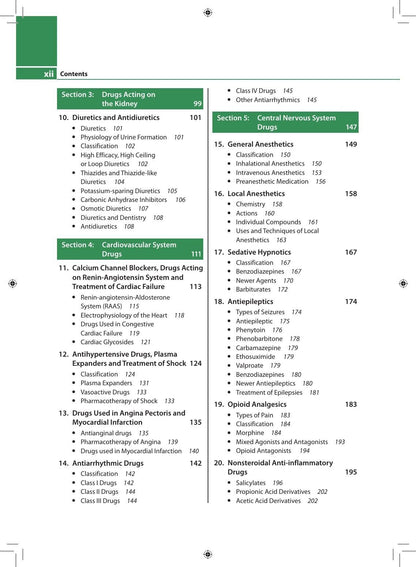 Pharmacology for Dental and Allied Health Sciences, 5/E for BDS and Allied Health Students | Revised Drug Reference with Mnemonics, Flowcharts and Comparative Tables plus Dedicated Dentistry Notes