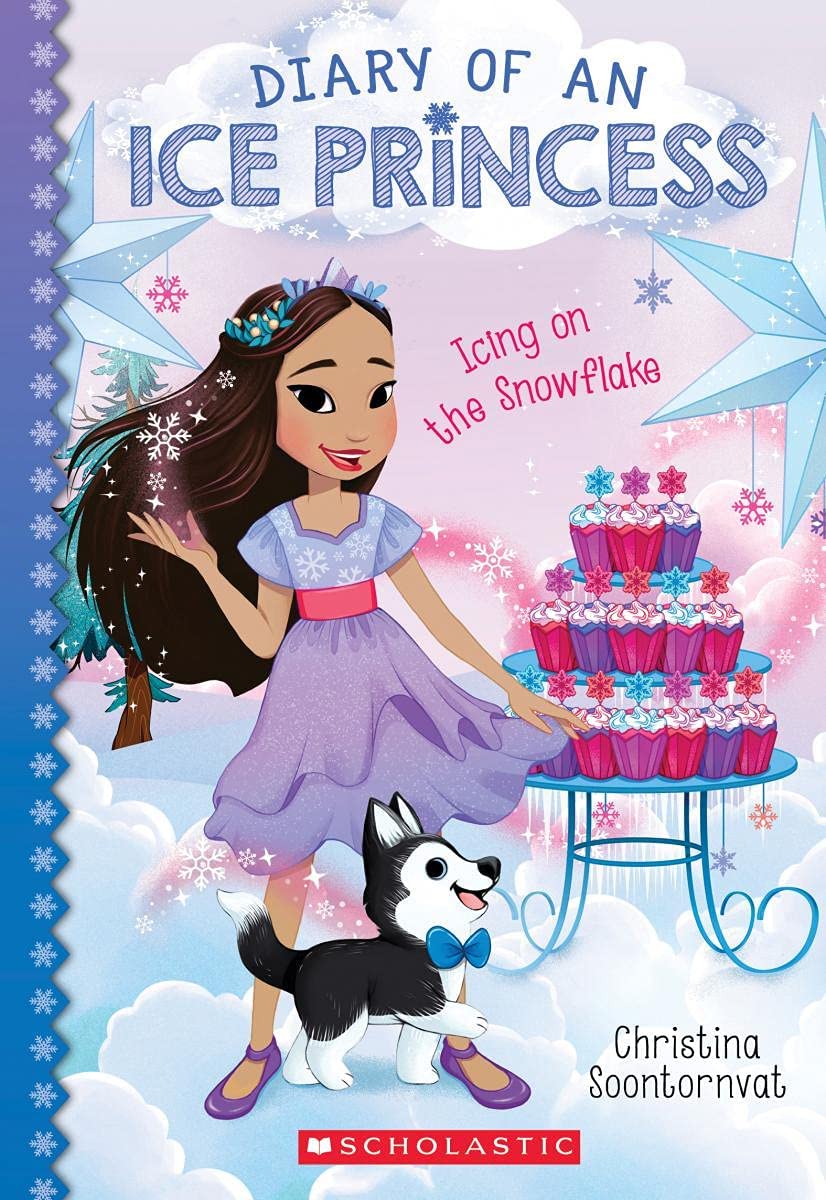 DIARY OF AN ICE PRINCESS #6: ICING ON THE SNOWFLAKE book cover