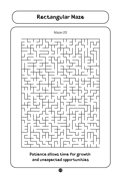 Mazes Book for Brilliant Minds - Brain Puzzles for Adults - Advance Level - Activity Book for Adults - Brain Games for Grown Ups and Seniors - ... - Brain Relaxing Mazes - Best for Gifting