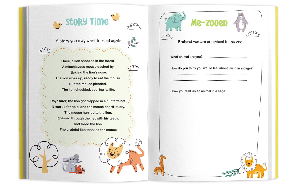 My First Journal-About Me: A Guided Journal for Kids | Fun Prompts, Drawings & Writings for Kids to Explore, Express, and Discover Themselves I Ages 8+ [Select Learning]
