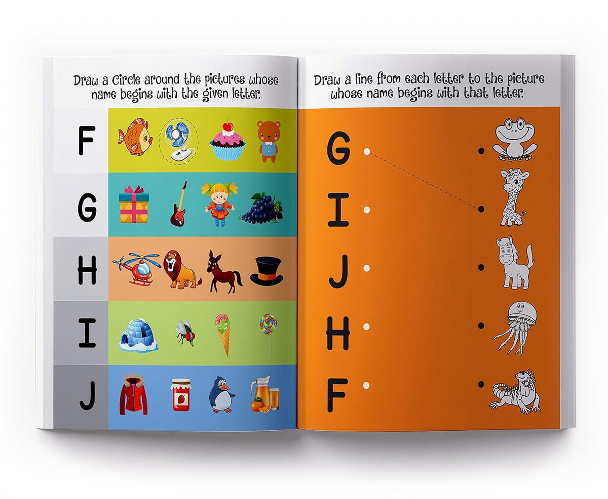 My First Book of Patterns: Capital Letters – Write and Practice Line Patterns and Capital Letters A to Z | Pre-Writing and Alphabet Tracing Workbook for Kids Ages 3–5 | 2+ Hours of Early Writing Fun