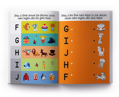 My First Book of Patterns: Capital Letters – Write and Practice Line Patterns and Capital Letters A to Z | Pre-Writing and Alphabet Tracing Workbook for Kids Ages 3–5 | 2+ Hours of Early Writing Fun