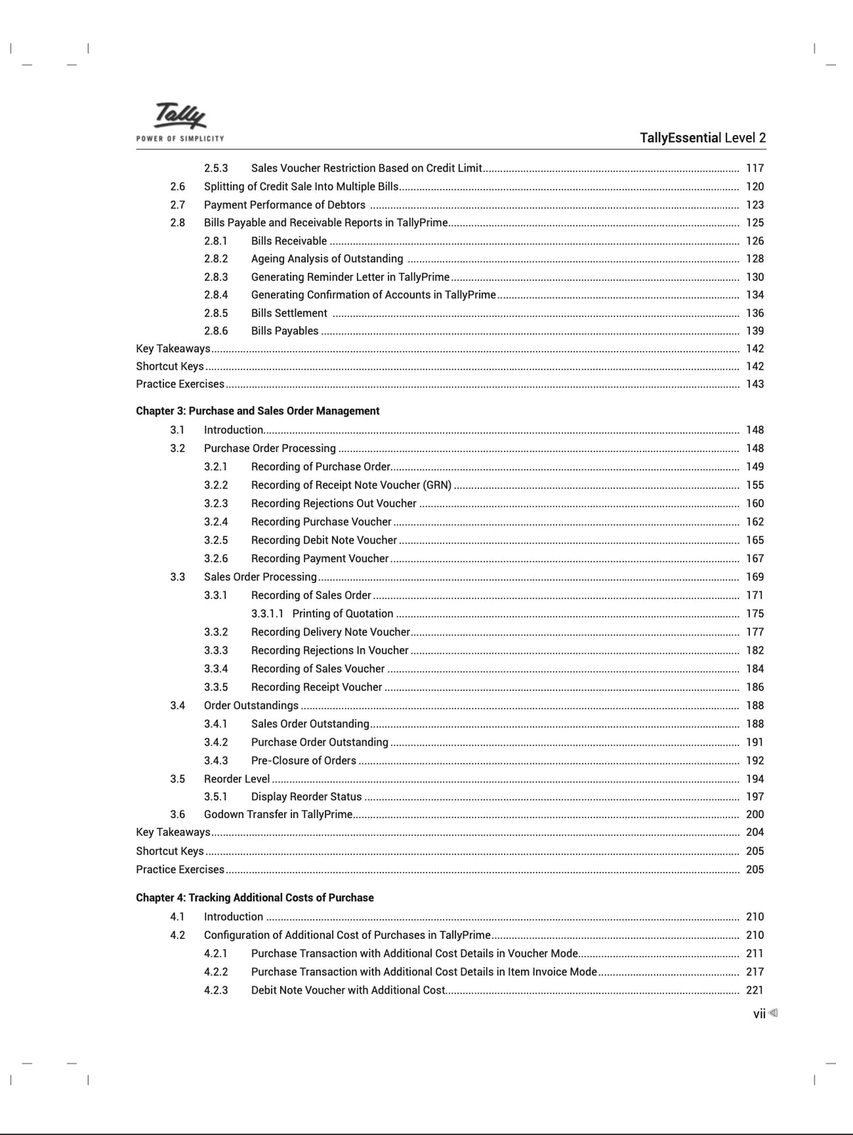 Tally Essential Level 2 (Release 4.1)