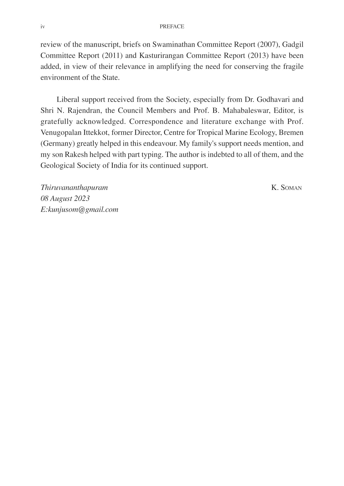 Geology and Mineral Resources of Kerala