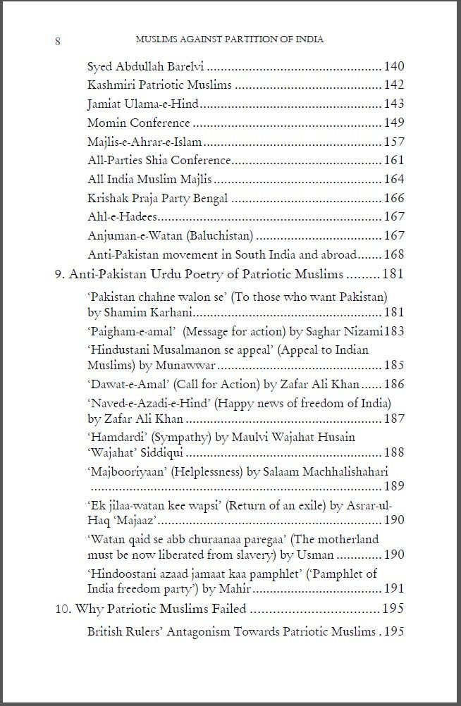 Muslims Against Partition of India — Revisiting the legacy of patriotic Muslims