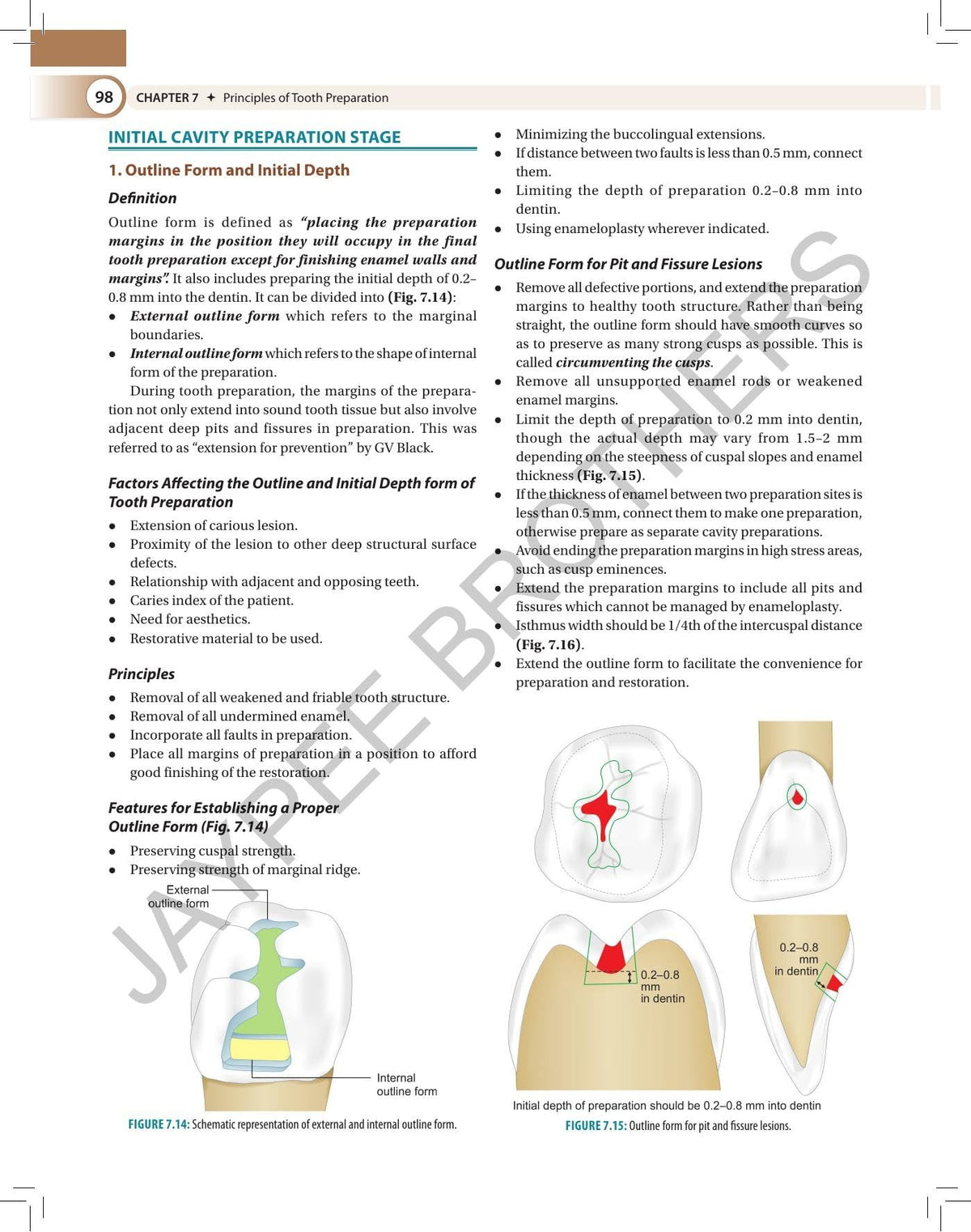 Textbook of Preclinical Conservative Dentistry, 4/E for 2nd Year BDS Students | Dental Caries, Materials, Cast Metal, Amalgam and Composite Restorations | Viva Questions and Glossary