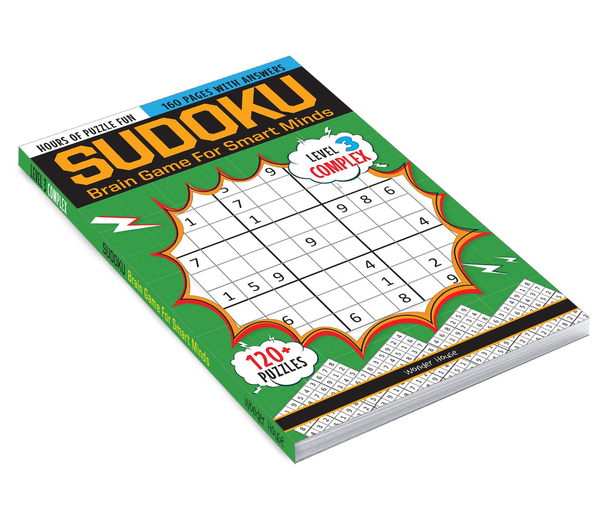 Sudoku - Brain Games for Smart Minds: Logic Building & Critical Thinking for Kids | Ages 6–10 | 6 Hours of Fun | Level 3