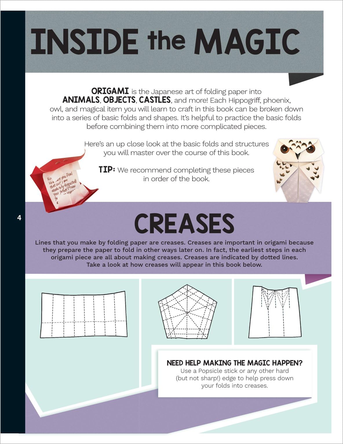 Harry Potter Origami: Fifteen Paper-Folding Projects Straight from the Wizarding World! (Harry Potter)