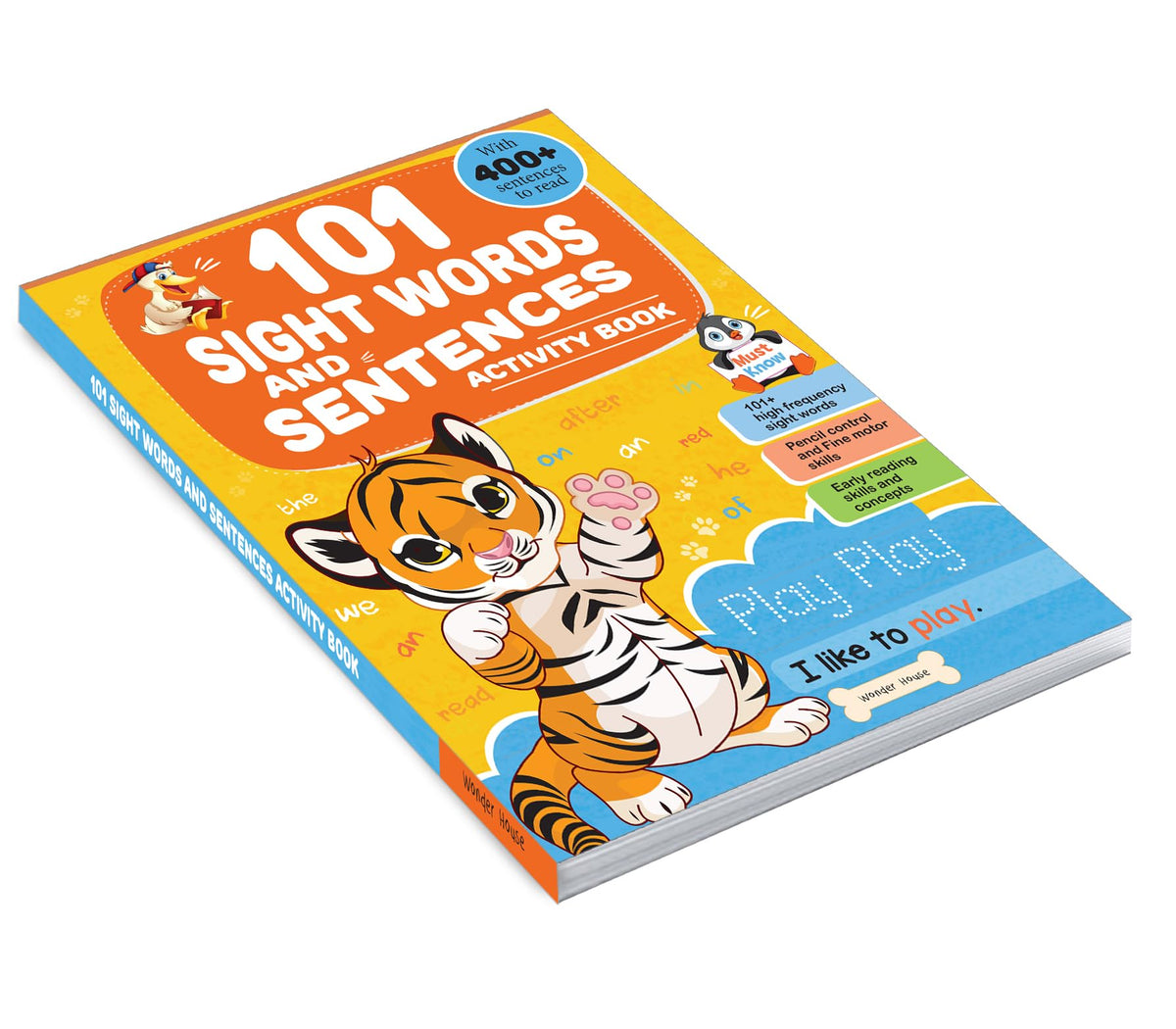 101 Sight Words and Sentences: Activity Book for Children | 400+ Sentences to Read and Practice | Ages 4–7 | Build Early Reading Fluency with Fun Exercises