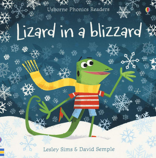 Phonics Readers: Lizard In A Blizzard book cover