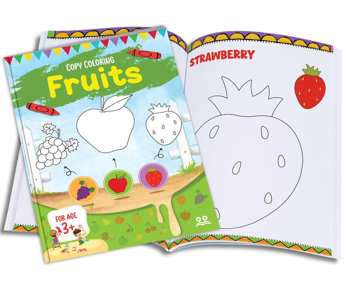 Colouring Book for Kids | Drawing Book for Kids [Set of 12 Books] | Best Selling Coloring Book in India | Premium Quality Colour Painting Book | Ages: 2 - 6 Years | Two Brothers Publications