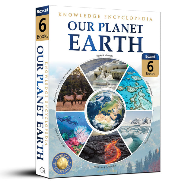 Knowledge Encyclopedia for Children - Our Planet Earth: Collection of 6 Books
