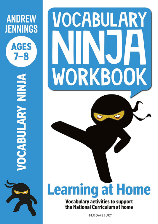 Vocabulary Ninja Workbook for Ages 7-8 book cover