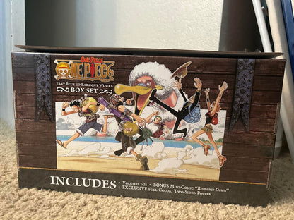 One Piece Box Set 1: Volumes 1–23 East Blue and Baroque Works