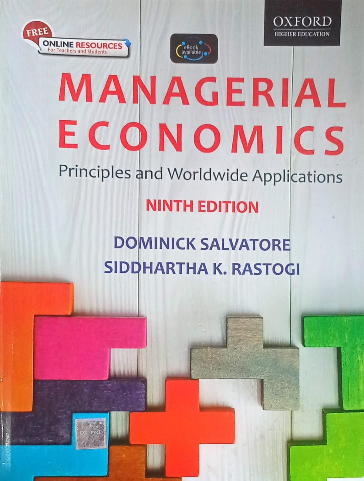 MANAGERIAL ECONOMICS Principles and Worldwide Applications By Dominick Salvatore NVB+++