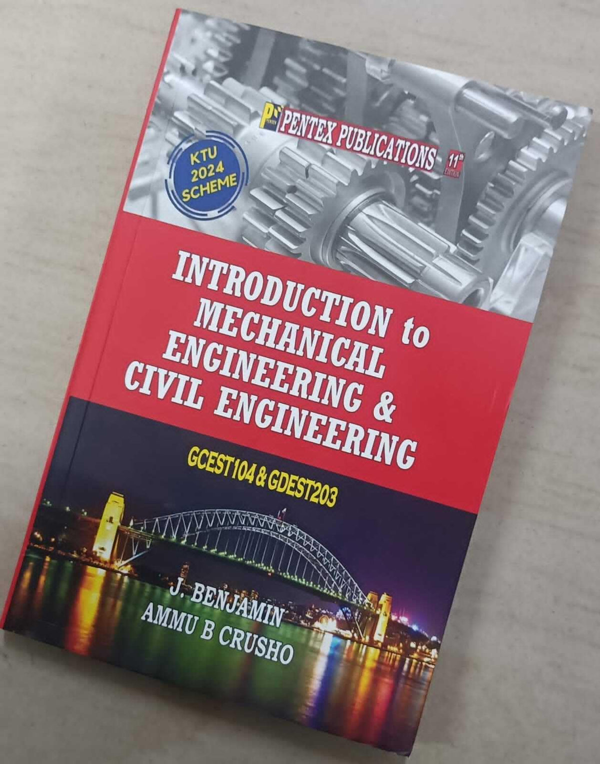 Introduction to Mechanical Engineering & Civil Engineering - KTU 2024 Scheme ( GCEST 104 & GDEST 213 ) Engineering Graphics - Latest Edition ,11th Edition, 9788195619313 - Pentex Publications