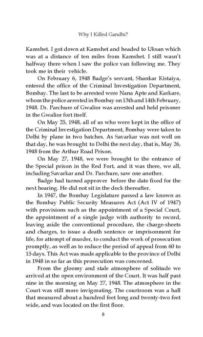 Why I Killed Gandhi? English - Mahatma Gandhi Assassination | Maine Gandhi Ko Kyon Mara? Indian History Book in English