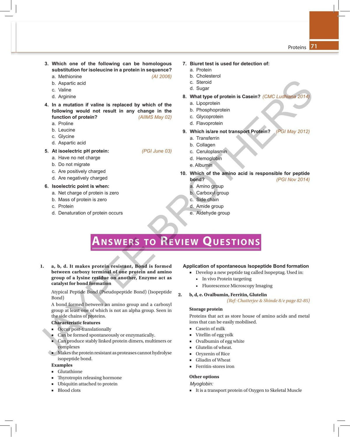 Self Assessment and Review of Biochemistry, 10/E for NEET PG, INI-CET and FMGE Aspirants | Chapterwise Concept Notes, High-yield Points, Quick Review and Solved PYQs with Explanations (2019-2025): 1