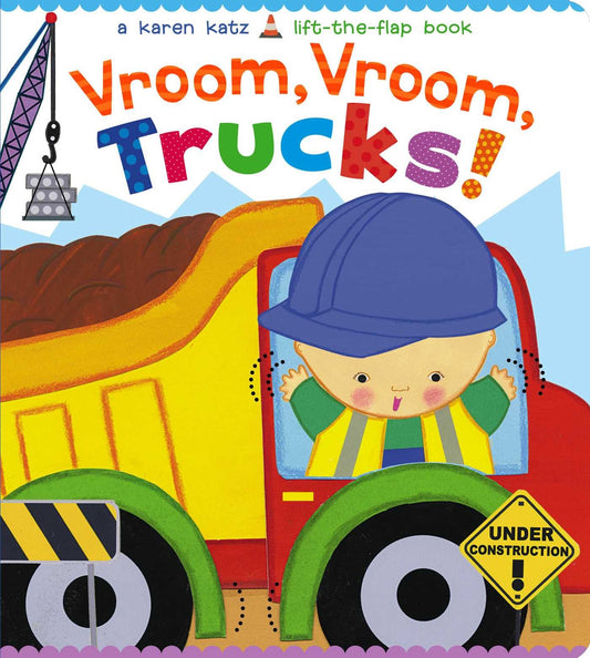 VROOM  VROOM  TRUCKS! (Karen Katz Lift-the-Flap Book) by Karen Katz (Author) book cover