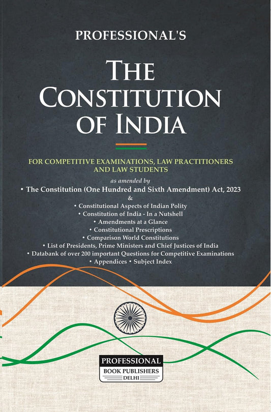 Constitution of India covering 106th Amendment with important Case Laws, Q&A Data Bank on Constitutional Aspects of Indian Polity for Students, UPSC/ Competitive/ Civil Services Exams, Legal Fraternity, Practitioners, Legal Reference