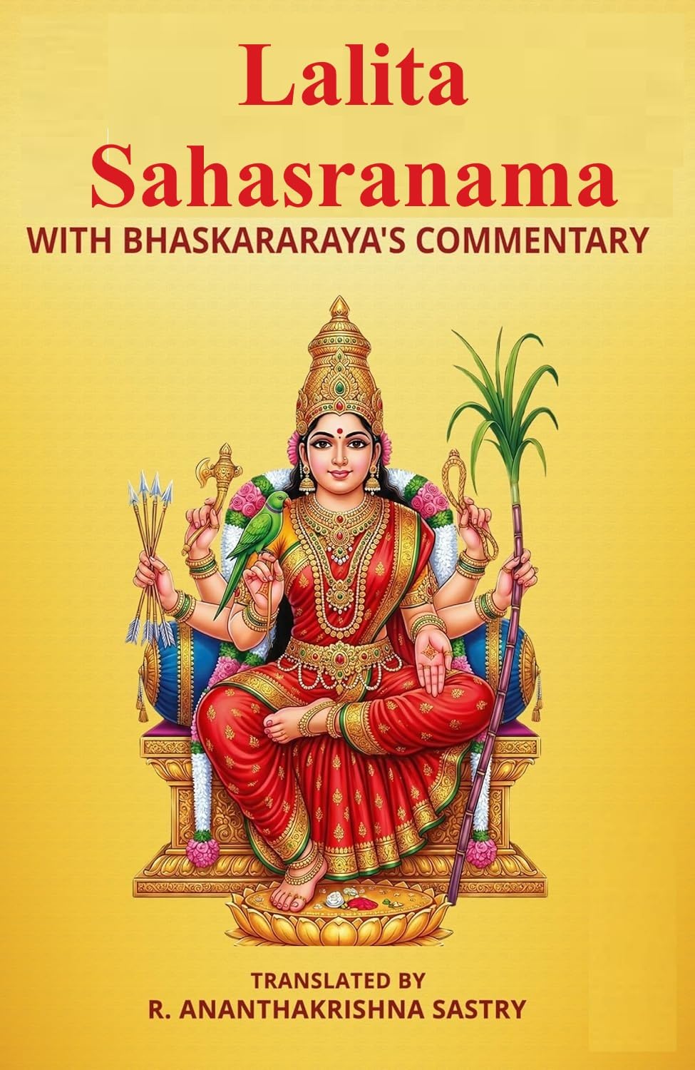 Lalitha Sahasranamam Book in English | Sri Lalita Sahasranama Books | Bhaskararaya Commentary Lalitasahstrnamm Lalitasahasranamam sahasra namam