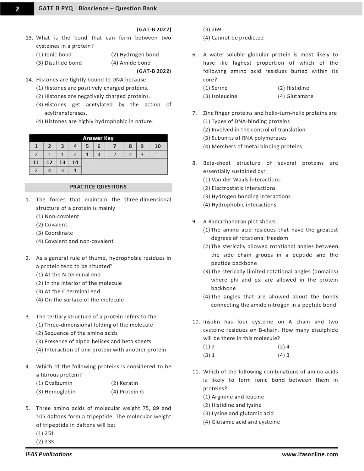 IIT JAM Biotechnology and GAT B PYQ Book Combo (2 Books) | Previous Year Questions (2005-2026) with Solutions for IIT JAM Biotechnology and ... (GAT B Biotechnology & IIT JAM Biotechnology)